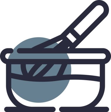 Çizgi film simgesinin vektör çizimi