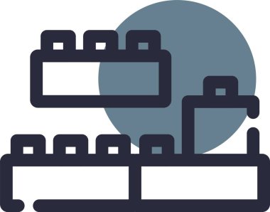 Kurdeleli bir kutunun vektör çizimi