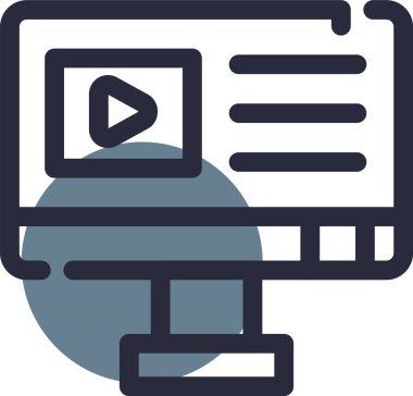 çevrimiçi web vektörü simgesi