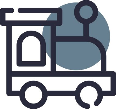 servis simgesi vektör illüstrasyonu