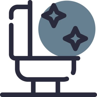 banyo ikonu vektör illüstrasyonu