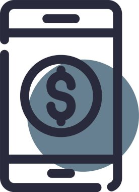 para simgesi vektör illüstrasyonu