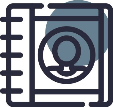 kamera fotoğrafçılık simgesi ana hatlar biçiminde