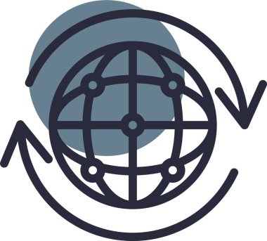 genel internet bağlantısı simgesi, özet biçimi