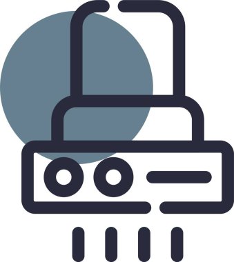 web simgesi, vektör güvenlik illüstrasyonu