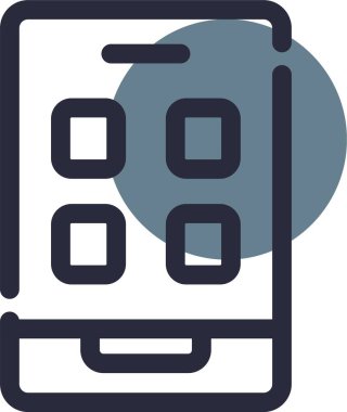 seo modern simgesinin vektör illüstrasyonu