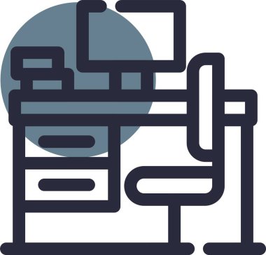 vektör sandalyesi web simgesi