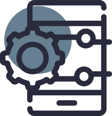 Moda tasarım tarzında vektör seo simgesi