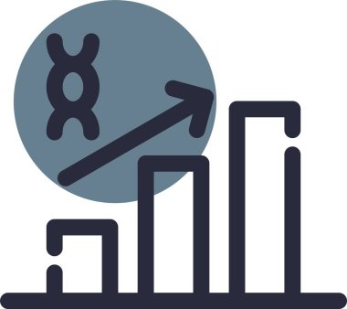 iş büyümesi simgesi vektör illüstrasyonu