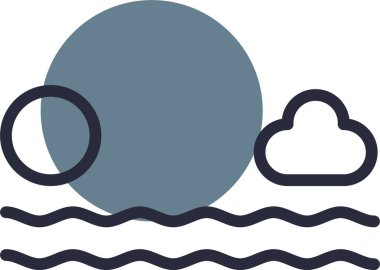 Şirin bir çizgi filmin vektör çizimi