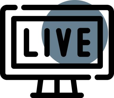 trend biçimli izole edilmiş canlı simge