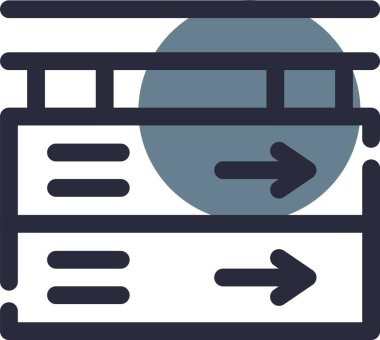 seo modern simgesinin vektör illüstrasyonu