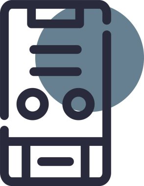 belge dosya vektör simgesi