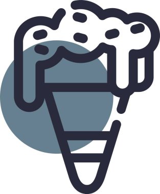 Dondurma. Web simgesi