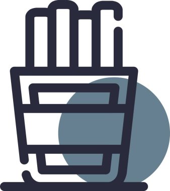 Modern b 'nin vektör illüstrasyonu eksik simgesi