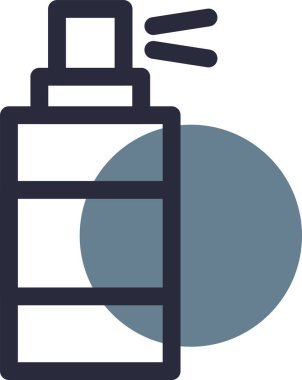 Bir gaz tankı simgesinin vektör çizimi