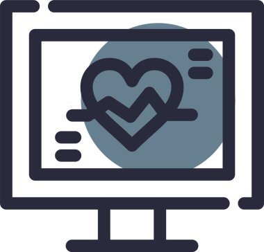 İnternet monitörü. Basit resimleme