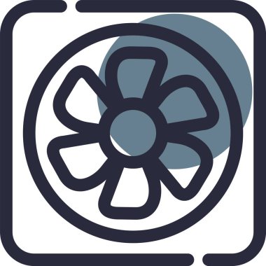 Çiçek. Web simgesi basit illüstrasyon