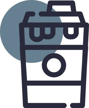 Gıda simgesinin vektör illüstrasyonu