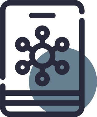 seo modern simgesinin vektör illüstrasyonu