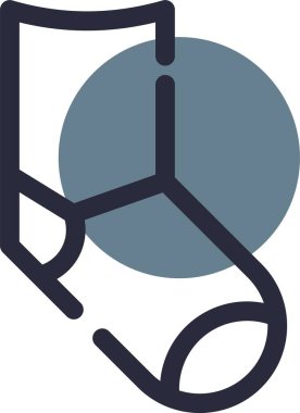 Projeniz için vektör steteskop simgesi