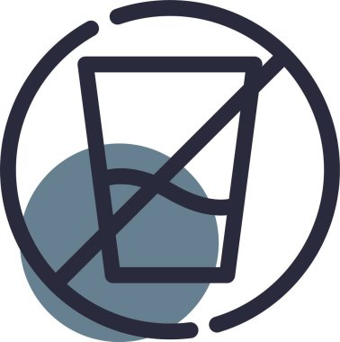 taslak biçiminde cam içecek simgesi iç