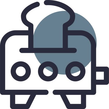 Gıda simgesinin vektör illüstrasyonu