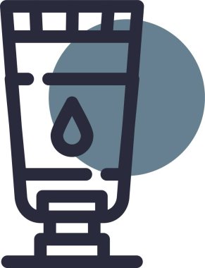 Su musluğu. Web için illüstrasyon