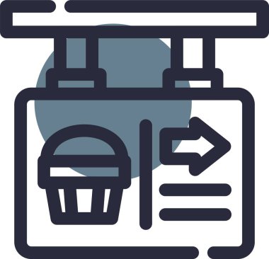 Modern b 'nin vektör illüstrasyonu eksik simgesi