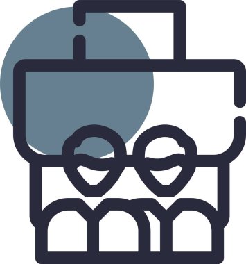 yemek pişirme ikonu ana hatlarıyla