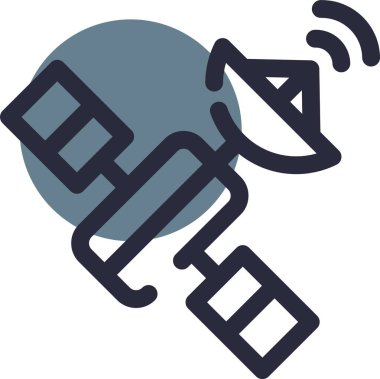 anten uydu ikonu - taslak biçimi