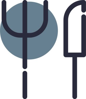 yiyecek meyve ikonu ana hatlarıyla