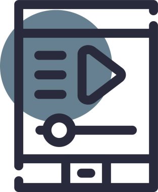 Online Pazarlama vektör simgesi