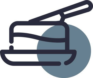 Bir testere vektör illüstrasyonu