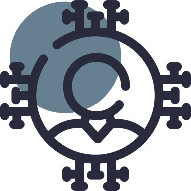 seo modern simgesinin vektör illüstrasyonu