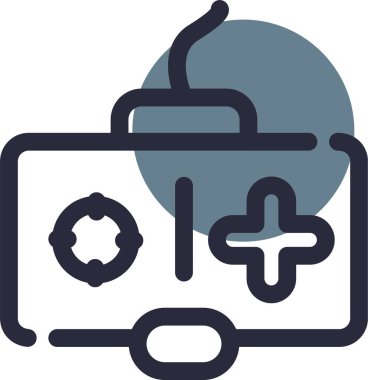 Seo simgesinin vektör illüstrasyonu