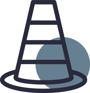 İzole edilmiş tek bir ampul simgesinin vektör çizimi