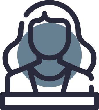 Web ve tasarım için vektör simgesi