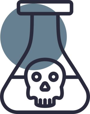 Cadılar Bayramı simgesi, vektör illüstrasyonu basit tasarım