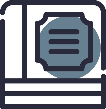 Seo simgesinin vektör illüstrasyonu