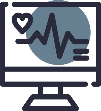 izleyici simgesi, vektör illüstrasyonu