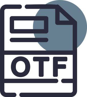 pdf dosyası düz simge vektör çizimi