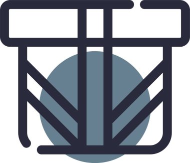 Gıda simgesinin vektör illüstrasyonu