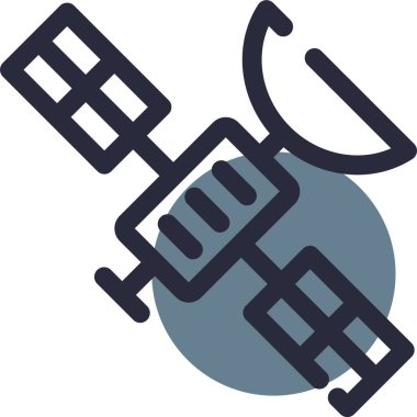 uydu anten simgesi. Basit tasarım