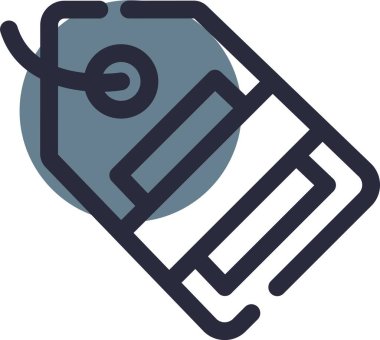 Bir kitap simgesinin vektör illüstrasyonu