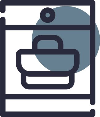 Web menü simgesi vektör illüstrasyonu