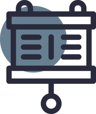 Web simgesi vektör illüstrasyonu