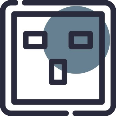 Tablet simge vektör çizim