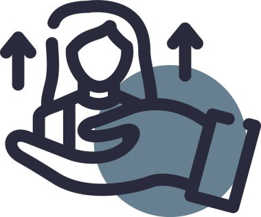 yardım el destek simgesi