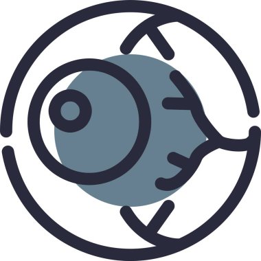 Balık. Web simgesi basit illüstrasyon